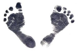 Baby Footprint Pictures on The Cat S Out Of The Bag Now We Are Getting A Baby We Re Getting